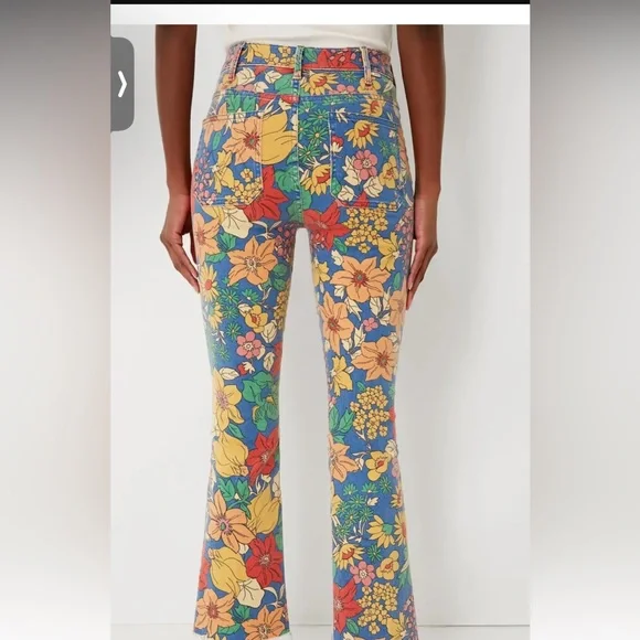 Mother floral Hustler Patch jeans - Picture 4 of 6